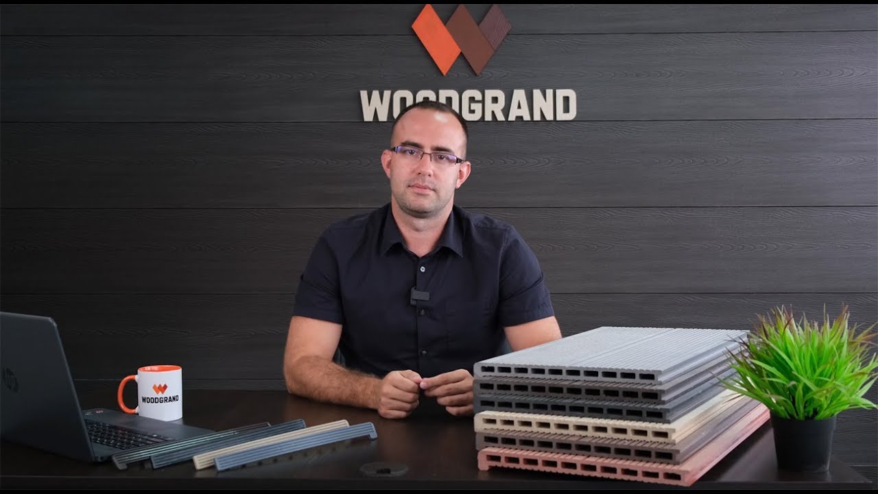 Ступени из ДПК в профиле 320х22 мм от WOODGRAND. Готовое решение для оформления Вашего проекта. смотреть онлайн