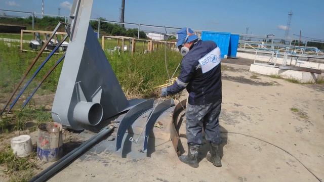 Безвоздушная ОКРАСКА Металла металлоконструкций в Нижнем Новгороде смотреть онлайн
