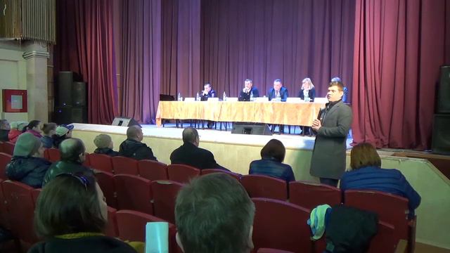 Встреча с жителями поселка Птичное 15 марта 2017 года часть 1 смотреть онлайн