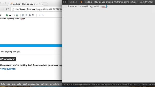 GhostText: Use your text editor to write in your browser смотреть онлайн