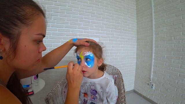My Little Pony The Movie. Аквагрим Твалайт Спаркл и Рэинбоу Дэш / Май Литл Пони Муви / Face Paintin