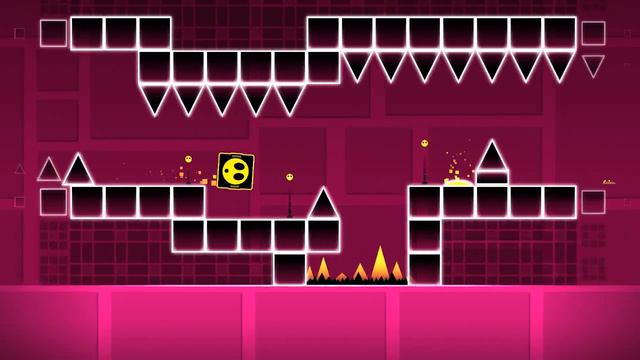 Geometry Dash. Прохождение (9) уровня "Cycles". Геометри даш. смотреть онлайн