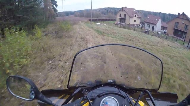 BRP Outlender  650 и 800 старт с места