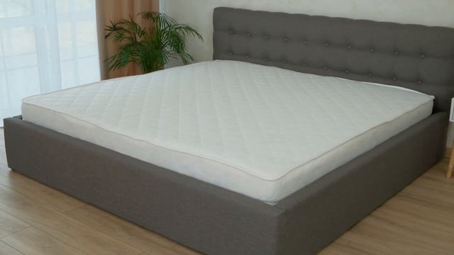 Двуспальная Кровать Марсель цвет Серый смотреть онлайн