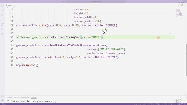 How To Create Combobox? - Python Customtkinter Lesson 9 смотреть онлайн