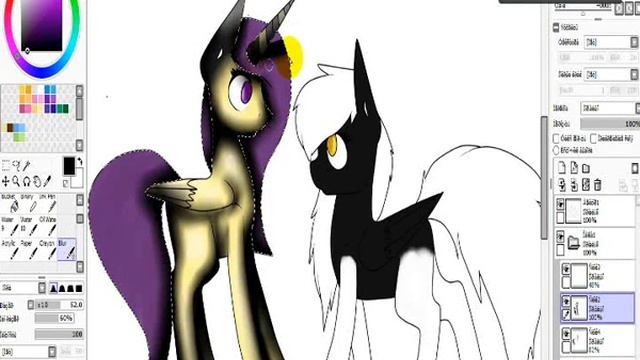 SpeedPaint-Princess Woll and Tornado Dark смотреть онлайн