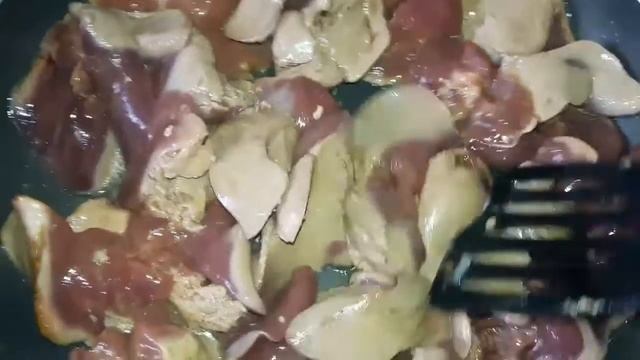 Куриная печень/ Самая вкусная и сочная/Мой любимый способ приготовления! смотреть онлайн