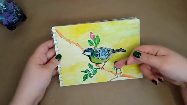 Мои рисунки Часть 1 / Скетчбук / Гуашь / Акрил / Карандаши смотреть онлайн
