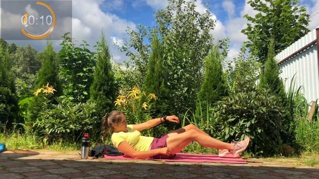 Как сделать красивые ноги и плоский живот за 10 минут? смотреть онлайн