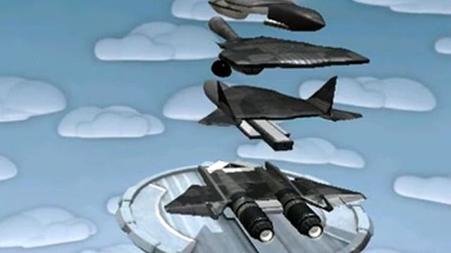 Sukhoi T-50 PAK-FA fighter model disassembly in Spore смотреть онлайн