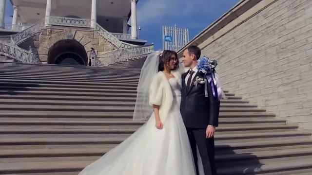 Виктория и Ростислав.5.04.14 Макияж и прическа для невесты Надежда Зверева смотреть онлайн