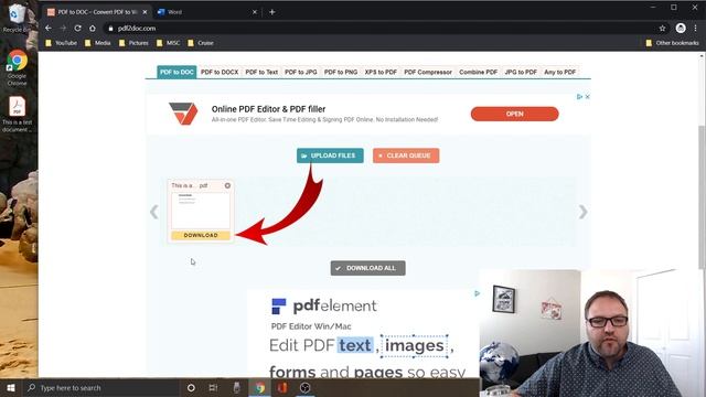 How to Convert PDF to DOC Files for Word - Free! смотреть онлайн