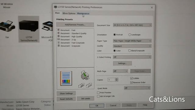 Epson Printer printing only Pink | How to fix and be able to print other colors смотреть онлайн