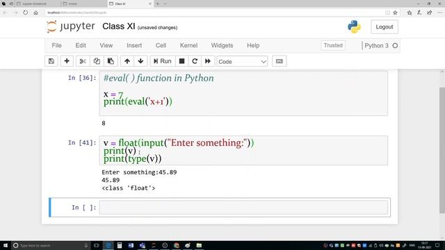 eval function in Python смотреть онлайн