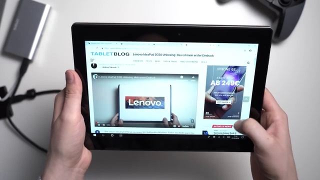 Lenovo IdeaPad D330 Review A Great Surface Go Alternative смотреть онлайн