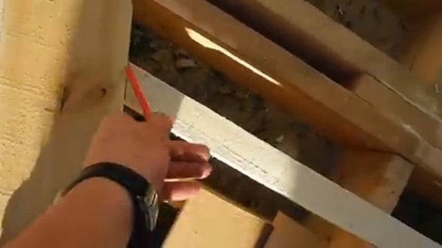 Врезка укосин в каркасном доме. Тайцы. День 11 и 12. смотреть онлайн