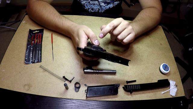 Доработка пистолета ТТ-33 от WE Airsoft (страйкбол)