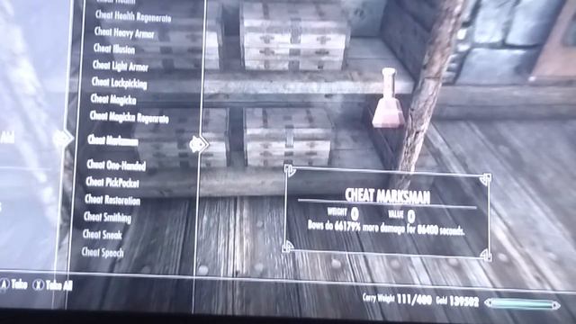 Skyrim SE Cheat Room mod review смотреть онлайн