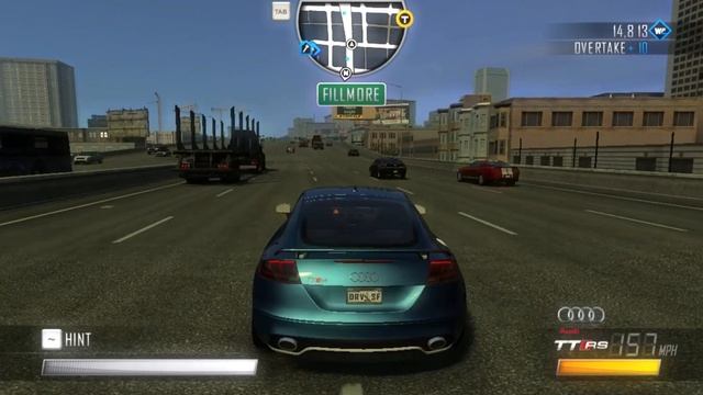 DRIVER SAN FRANCISCO GAME PLAY (AUDI TT RS) смотреть онлайн