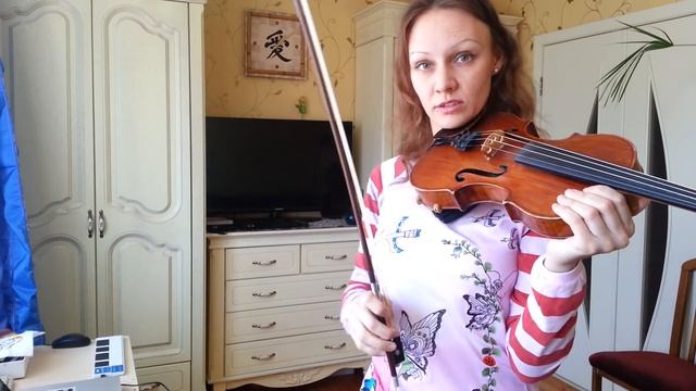 Старый урок скрипки 5 или" Где на скрипке ноты?" смотреть онлайн