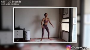 30 min Full Body Fat Burn HIIT (NO JUMPING) - Ab, Core, Arm, Back, Leg, Thigh & Cardio ~ Emi