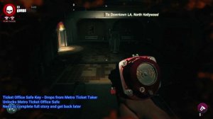 Metro Ticket Office Safe Dead Island 2 Key