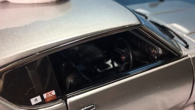 New！NISSAN SKYLINE 2000GT-R KPGC110 Silver 1/18scale KYOSHO смотреть онлайн