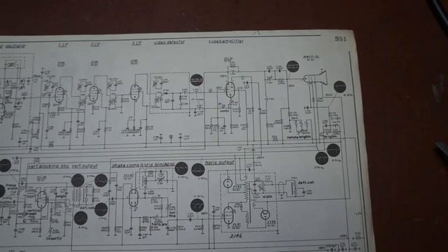 Electrosound-SABA E544 Television Receiver смотреть онлайн