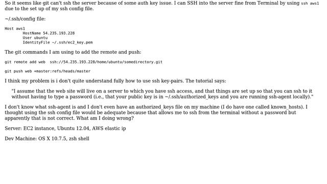 DevOps & SysAdmins: SSH publickey error when trying to push to server using git смотреть онлайн