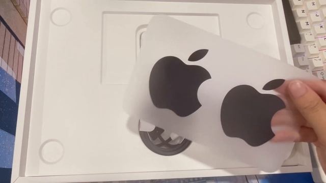 Apple MacBook Air M2 midnight aesthetic unboxing ?? смотреть онлайн