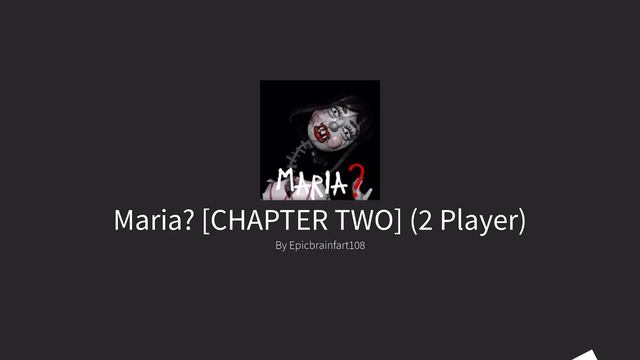 САМАЯ СТРАШНАЯ ИГРА ? | Roblox Maria | За мной гоняться… смотреть онлайн