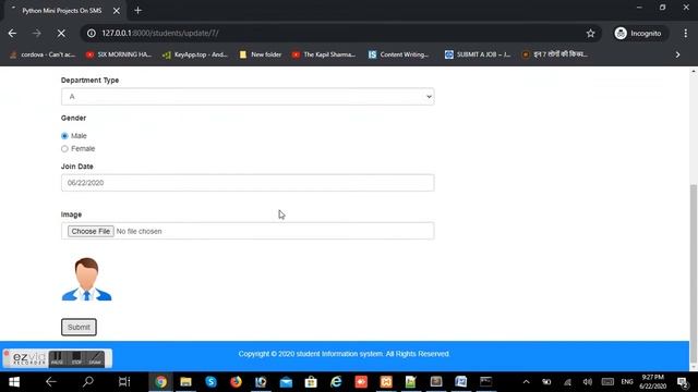 Student Information System in Python Django смотреть онлайн