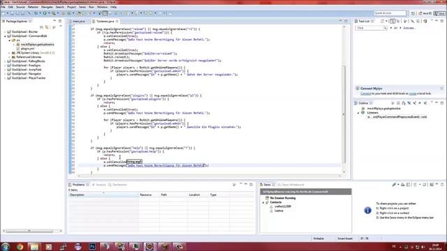 [Gast-Upload] Edit-Commands - Bukkit/Spigot Plugin Programmieren #14 - [Minecraft 1.8] смотреть онлайн