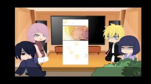 реакция « друзей Наруто « на прошлую жизнь Наруто | Клод × Наруто | 1/1 |