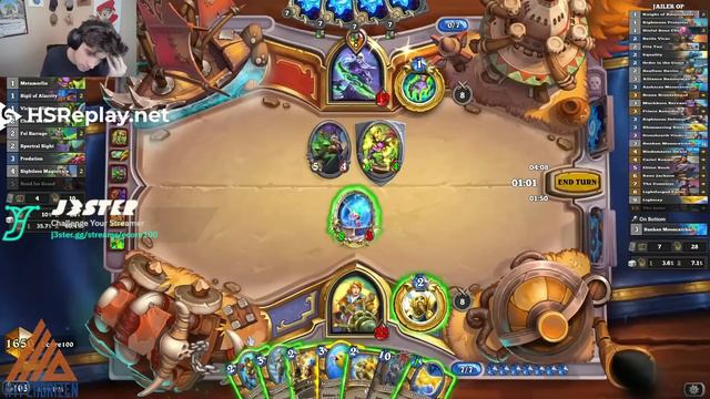 Taking over the Meta with *NEW * Jailer Deck - Jailer Paladin- Hearthstone смотреть онлайн