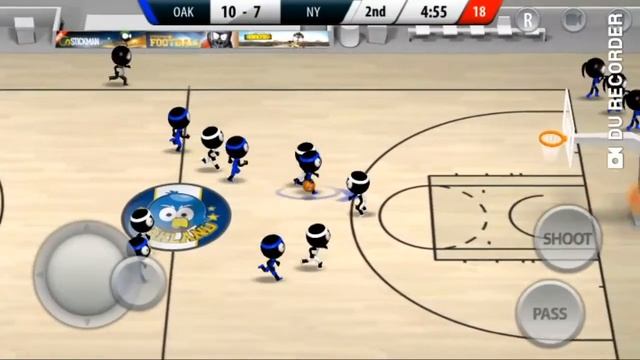 Stickman_Basketball_2017_gameplay смотреть онлайн