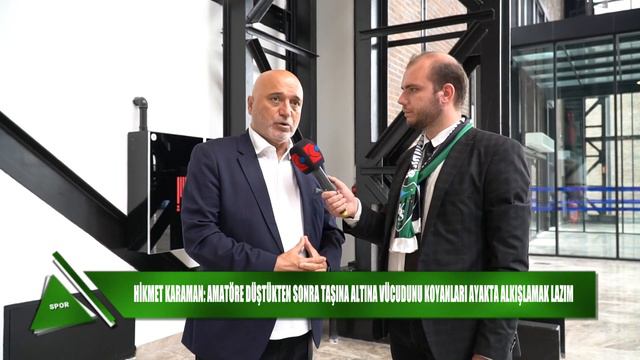 TECRÜBELİ TEKNİK DİREKTÖR HİKMET KARAMAN KOCAELİ TV'YE KONUŞTU смотреть онлайн