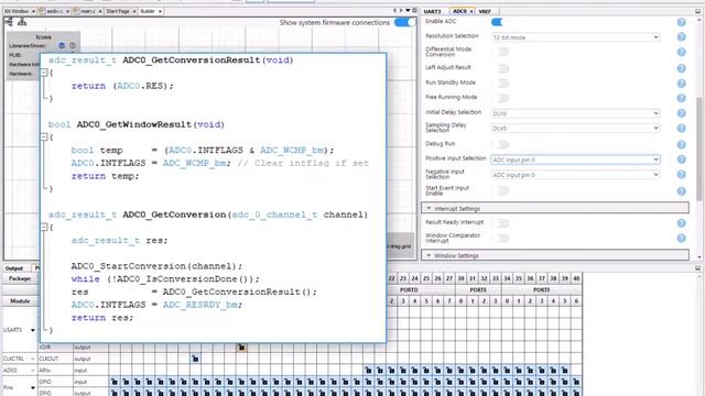 MCC Melody AVR® ADC PLIB Driver: Basic Conversion with IO View / Printf смотреть онлайн