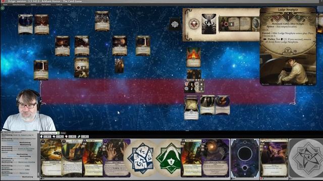 Arkham Horror LCG - For the Greater Good Playthrough (Blind) смотреть онлайн