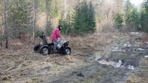 самодельный квадроцикл с двигателем лифан