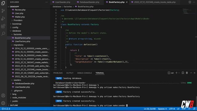 How to use Factories and Seeders in Laravel | Tutorial | Quick Win Wednesday #QWW смотреть онлайн