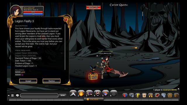AQW- How To Get Legion Revenant Guide смотреть онлайн