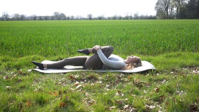 [4k] Today's Yoga Workout In The Nature ☀️