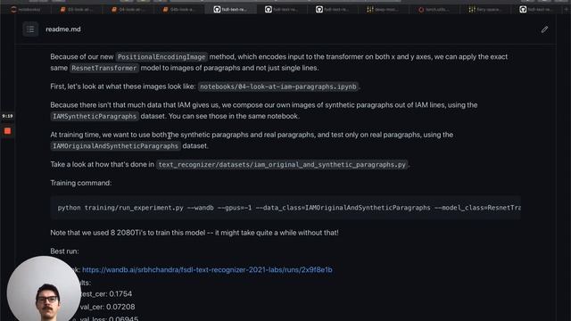Lab 7: Paragraph Recognition (Full Stack Deep Learning - Spring 2021) смотреть онлайн