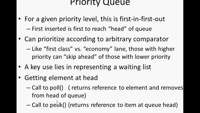 Java Collections Nugget 12basis of built in Java Priority Queue смотреть онлайн