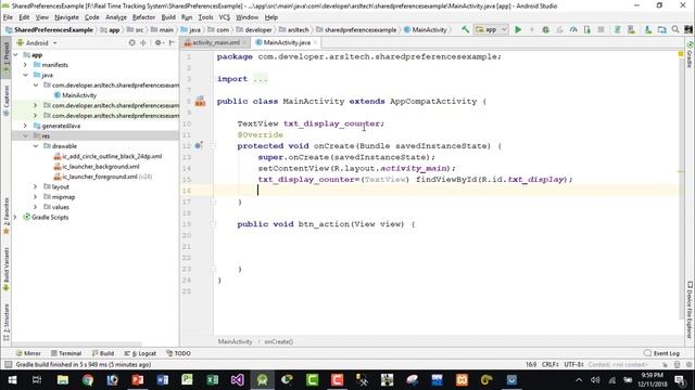 Android Studio Tutorial How to use Shared Preferences in Android Application смотреть онлайн