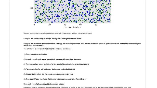 [EN 38] Agent-based simulation run using simple model in Python смотреть онлайн