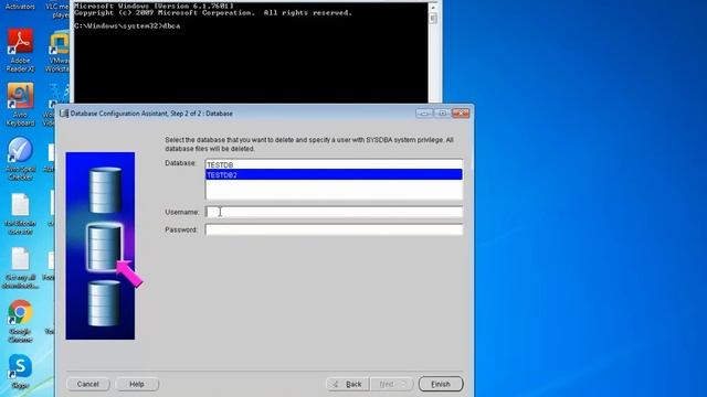 How to drop or delete oracle database 11g bangla tutorial смотреть онлайн