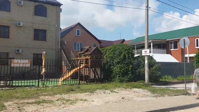Едем на автобусе в Темрюк, небольшой городок смотреть онлайн