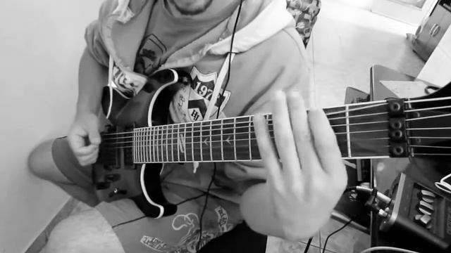 7 Strings Groove Riffs on Drop G Djent tone attempt - Lucas Marson - TSE amps sim + ADpak Metal смотреть онлайн